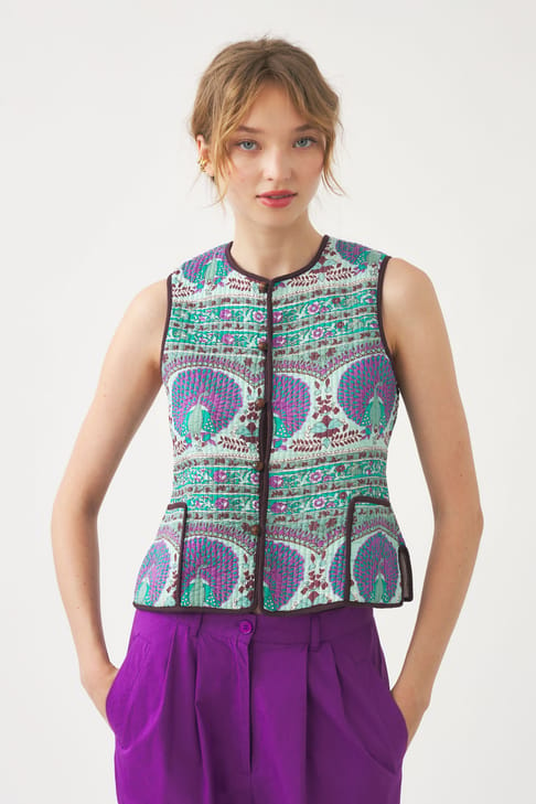 Antikbatik Gilet Tala