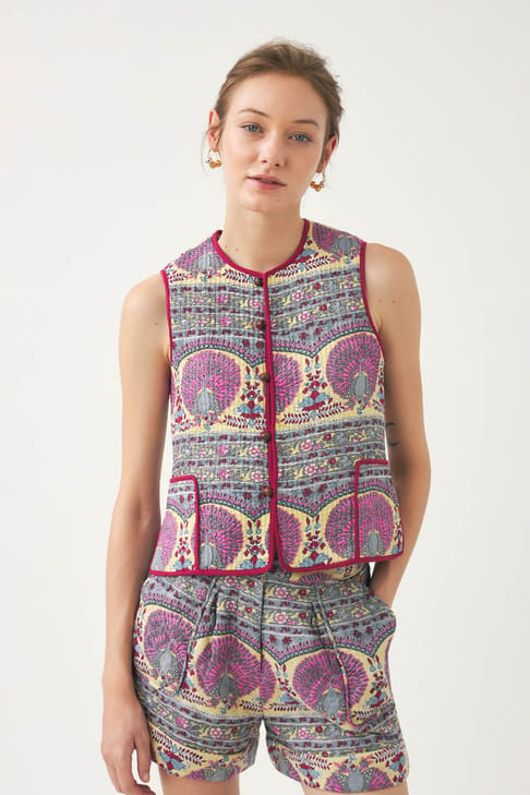 Antikbatik Gilet Tala