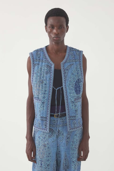 Antikbatik Gilet Taya 
