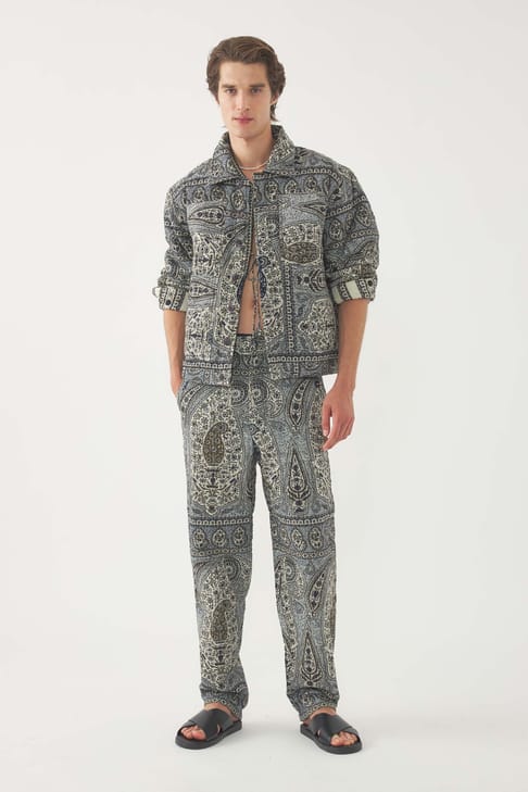 Antikbatik Veste Taya 