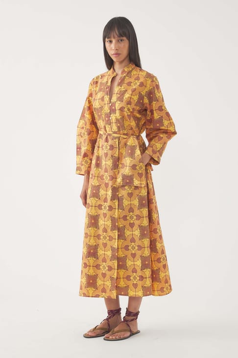 Antikbatik Maxi Dress Tereza
