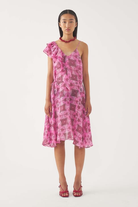 Antikbatik Cut-out dress Tereza