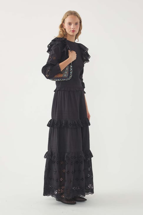 Antikbatik Jupe longue Vivian