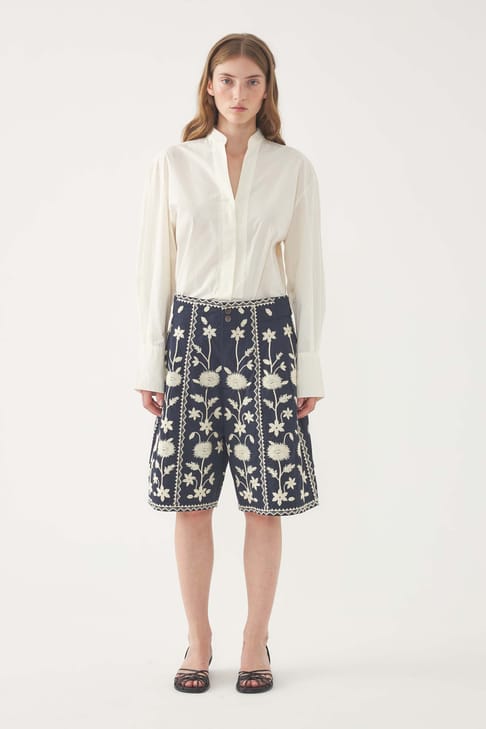 Antikbatik Embroidered Shorts Winna
