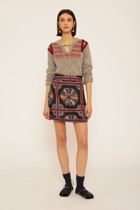 Antikbatik Maglione in Alpaca Yuyu
