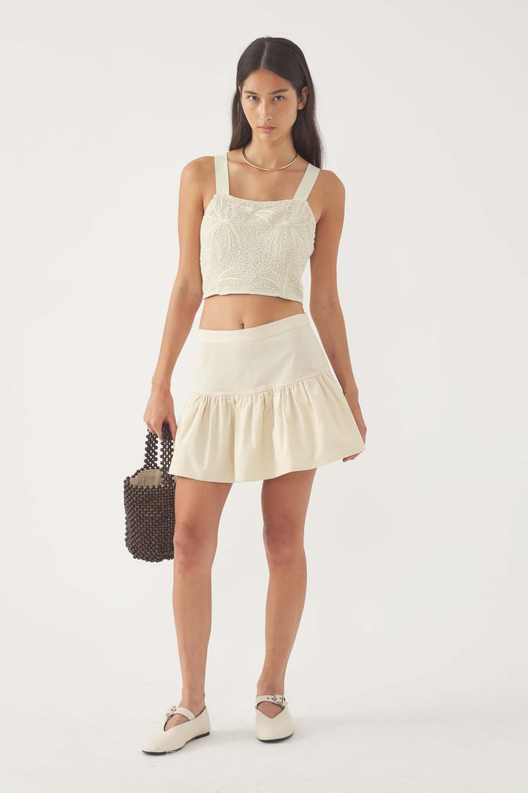 antik batik Top à sequins Mahata