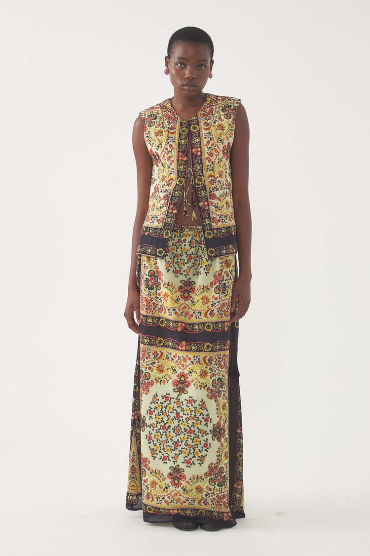 antik batik Jupe Marius