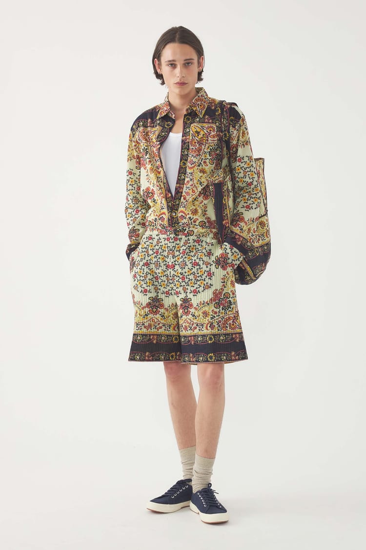 antik batik Short Marius