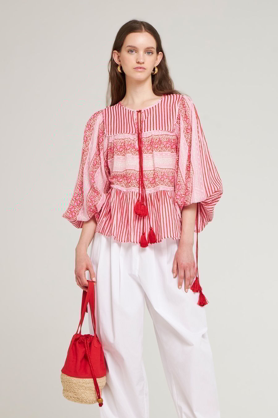 Antikbatik Blouse imprimée Amelie