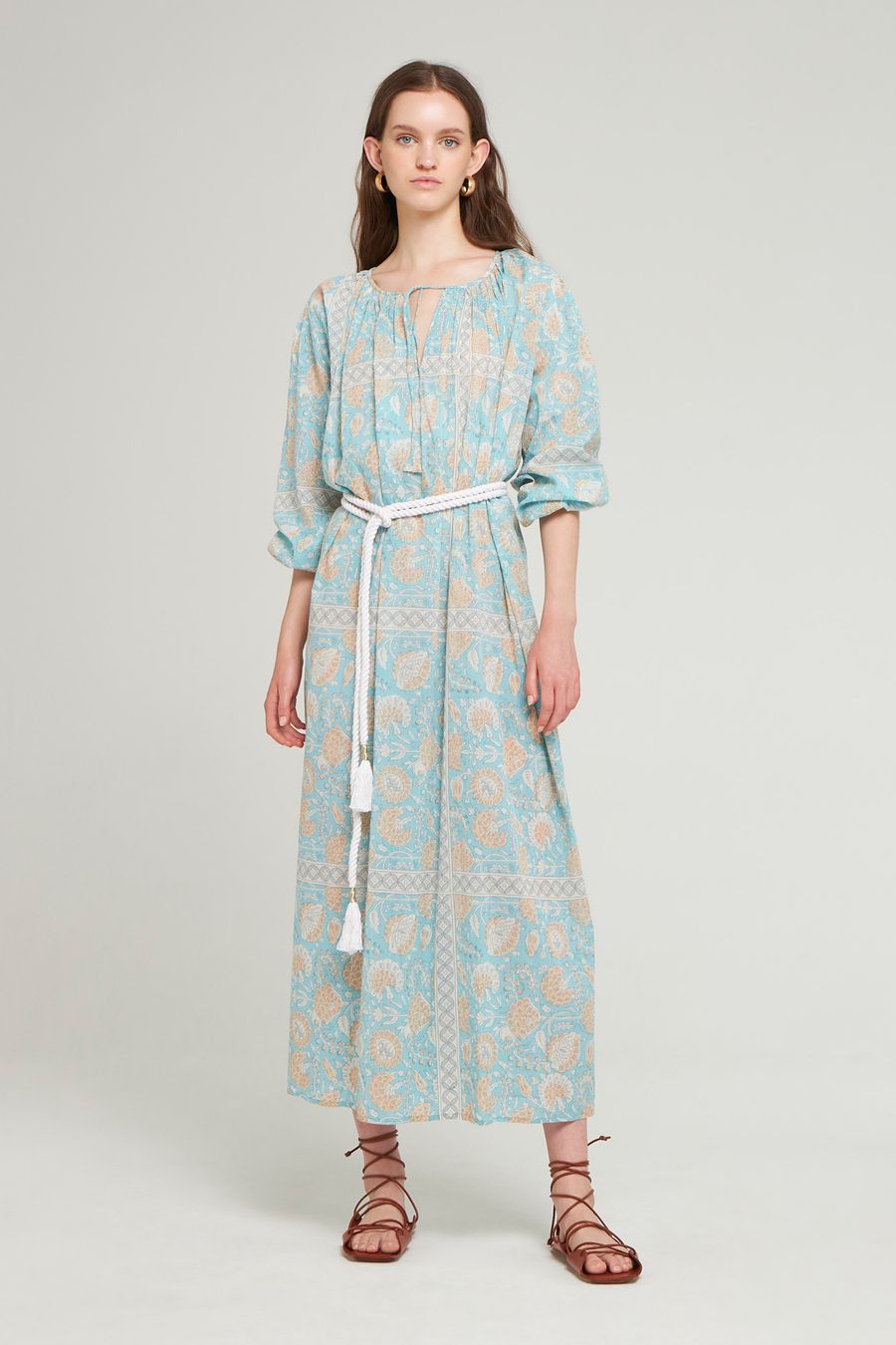 Antikbatik Robe longue Flavie