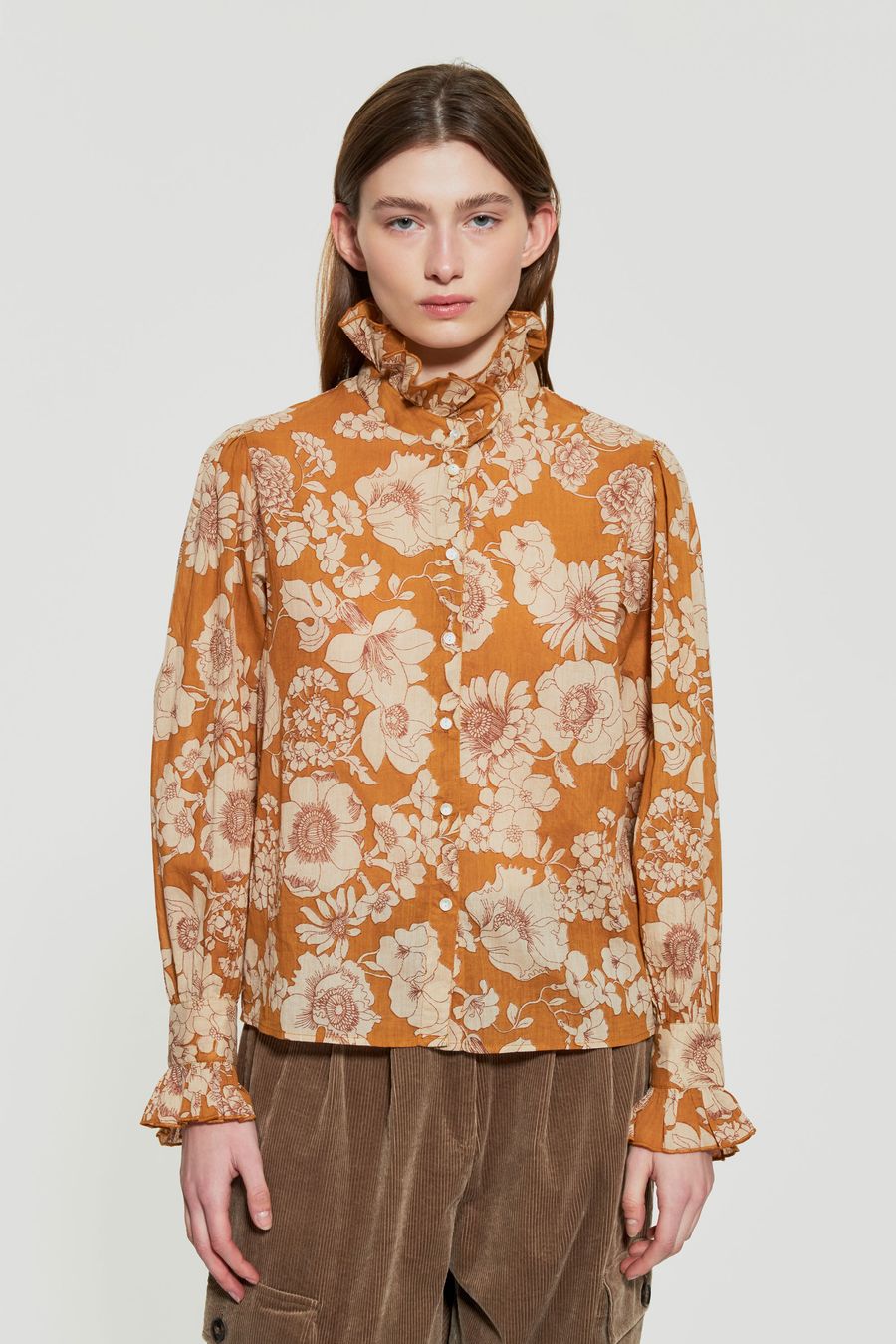 Antikbatik Leonie print blouse