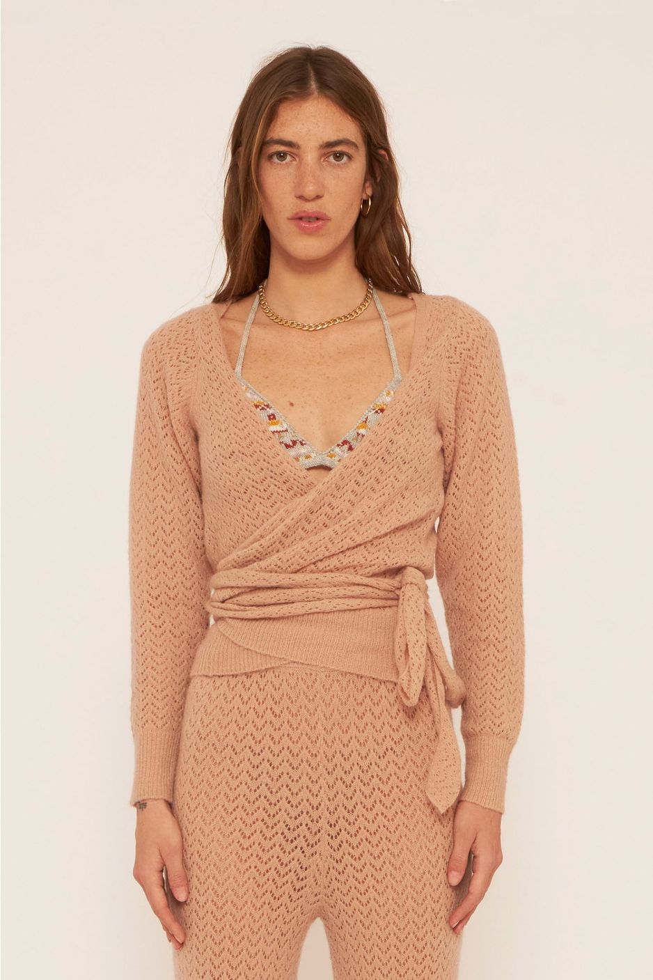 Short wrap cardigan hot sale
