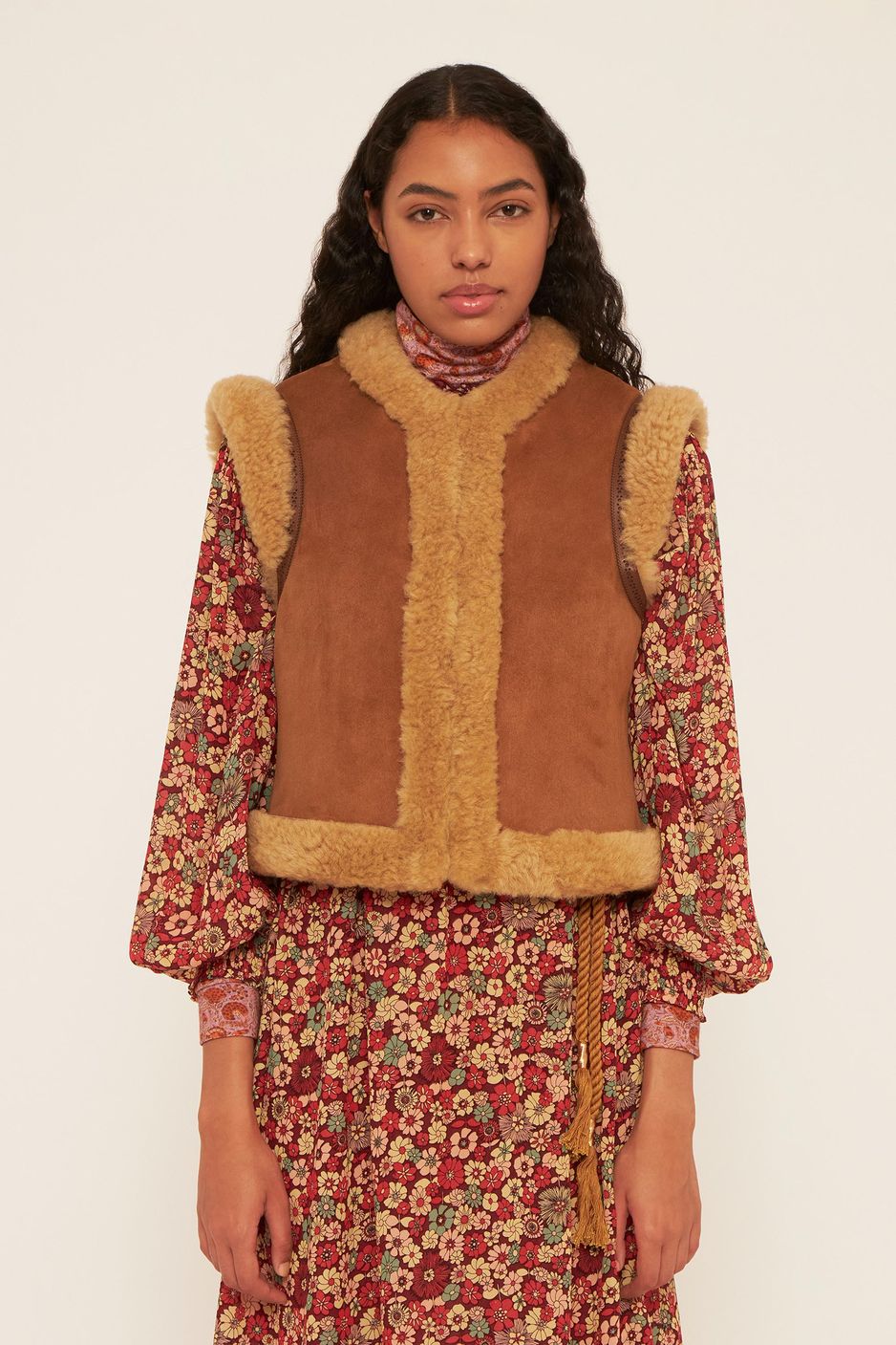 Antik Batik Knitted Rabbit Fur Vest Multiple colors ref.229443 - Joli Closet