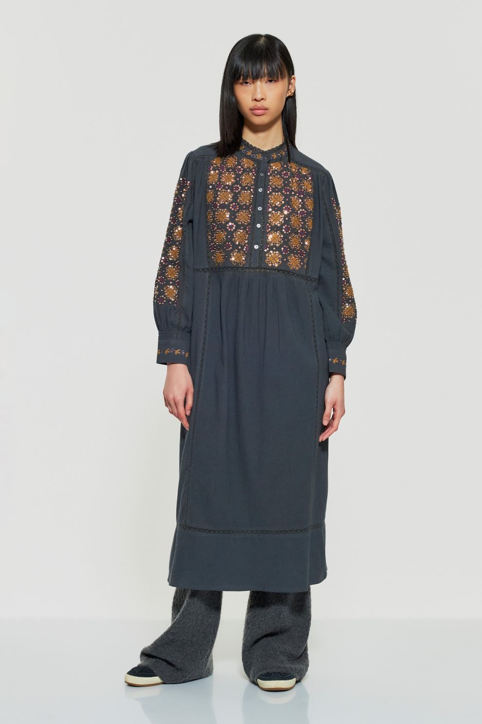 Antik batik robe discount longue