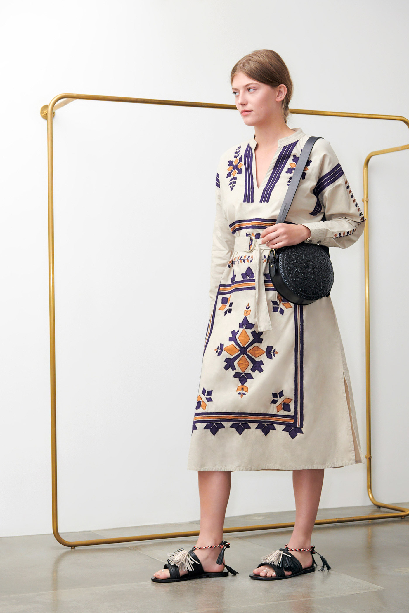 Robe Anika beige - Antik Batik (photo) Robe Anika beige - Antik Batik (photo)