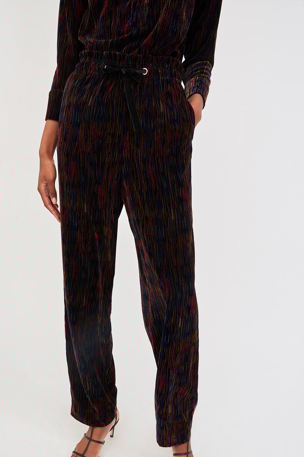 Pantalon en velours imprimé Flama - Antik Batik (photo) Pantalon en velours imprimé Flama - Antik Batik (photo)