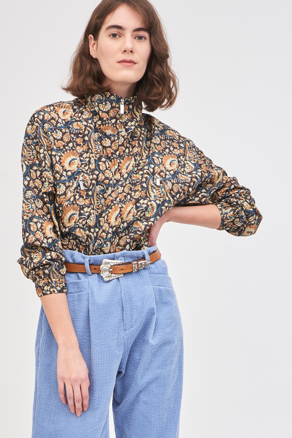 Top zippé imprimé Kalak - Antik Batik (photo) Top zippé imprimé Kalak - Antik Batik (photo)