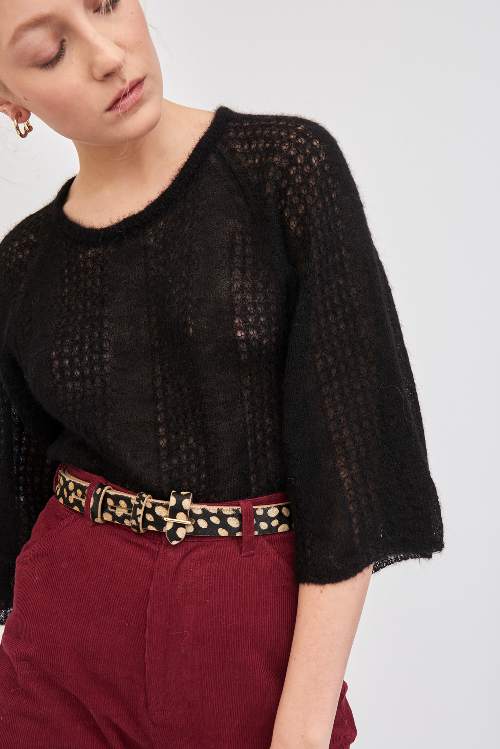 Pull à manches évasées Lamy - Noir - Antik Batik (photo) Pull à manches évasées Lamy - Noir - Antik Batik (photo)