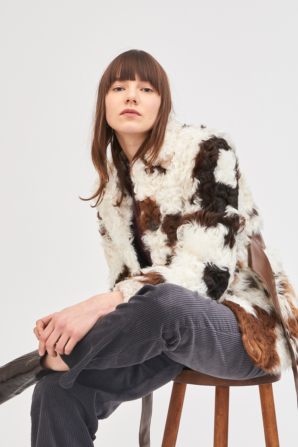 Veste en fourrrue Veste en fourrrue