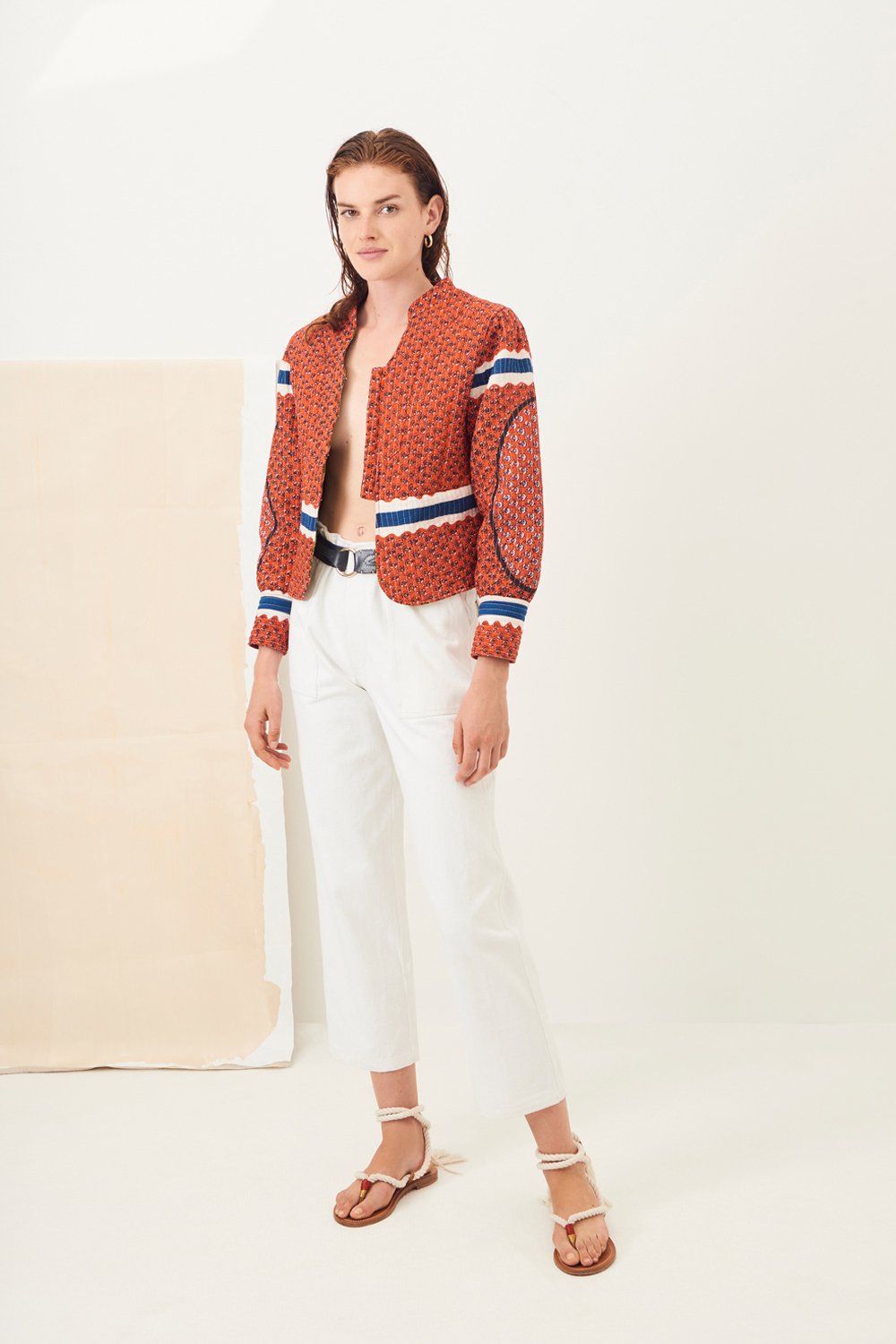 Pantalon chino coton Ronan - Blanc - Antik Batik (photo) Pantalon chino coton Ronan - Blanc - Antik Batik (photo)
