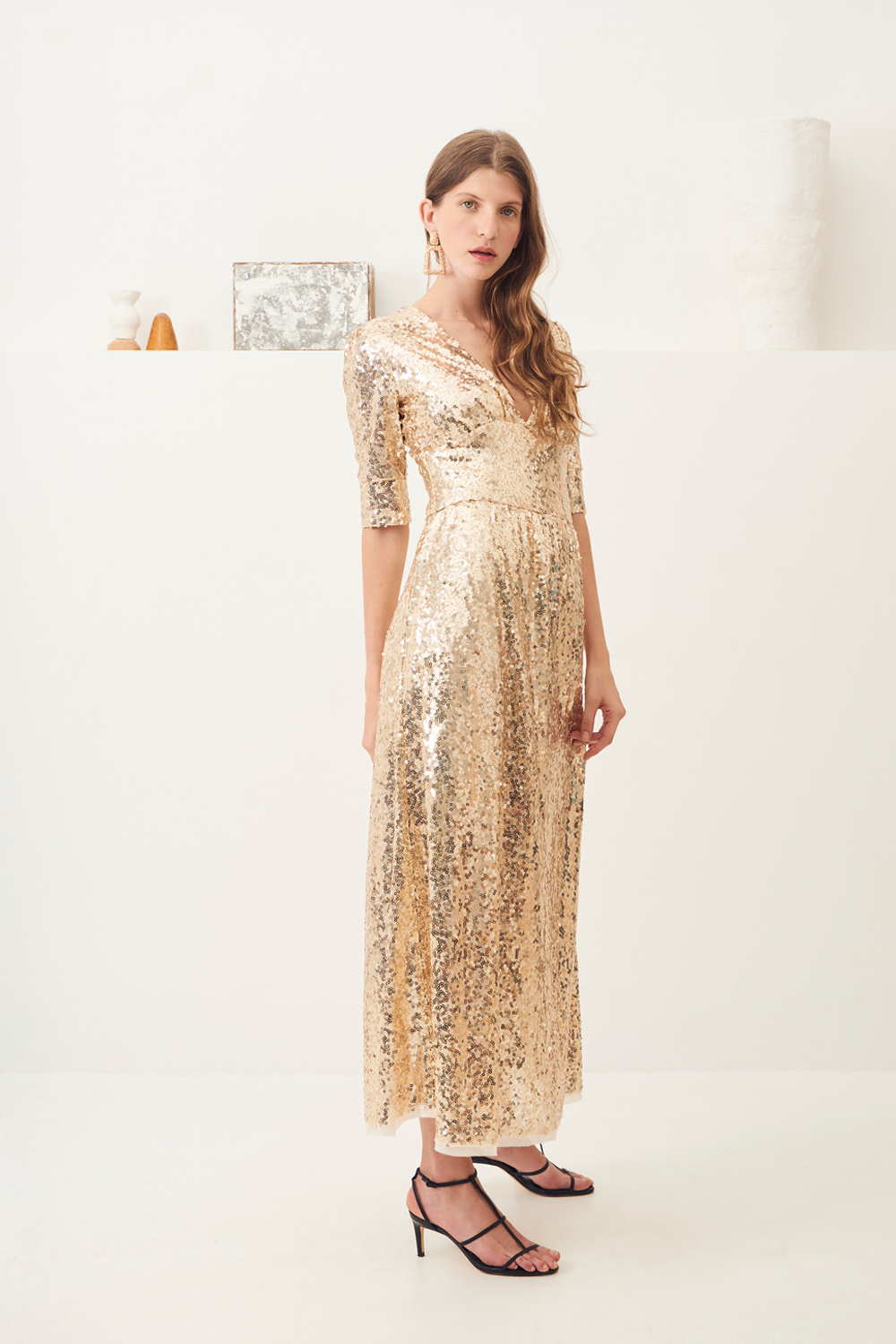 Robe longue sequins Lassa - Antik Batik (photo) Robe longue sequins Lassa - Antik Batik (photo)