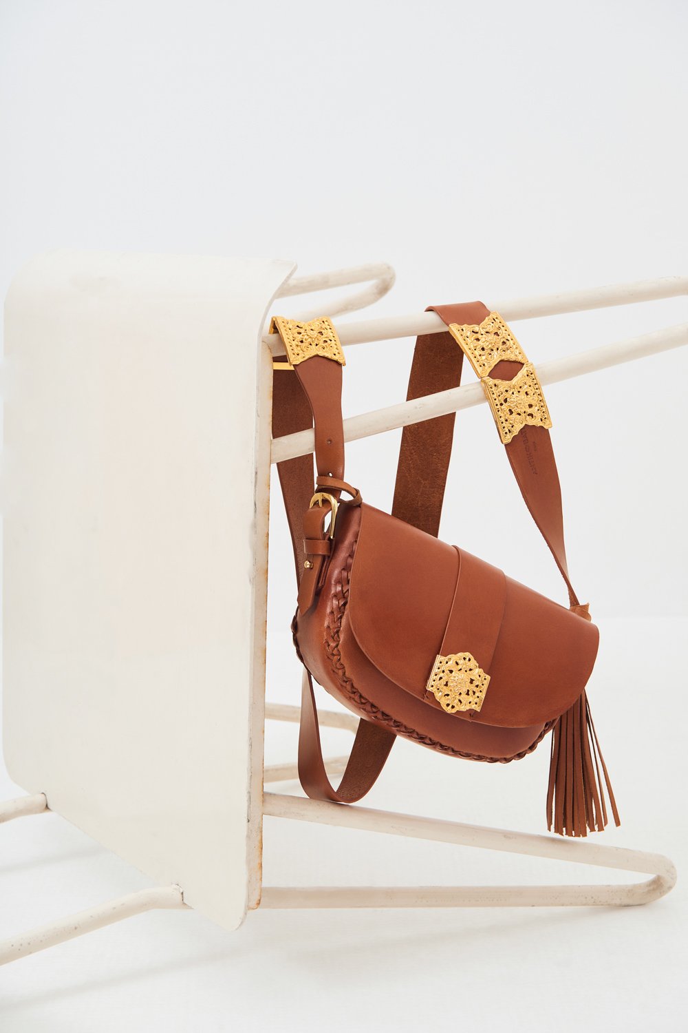Sac bandoulière cuir camel Gala - Antik Batik (photo) Sac bandoulière cuir camel Gala - Antik Batik (photo)