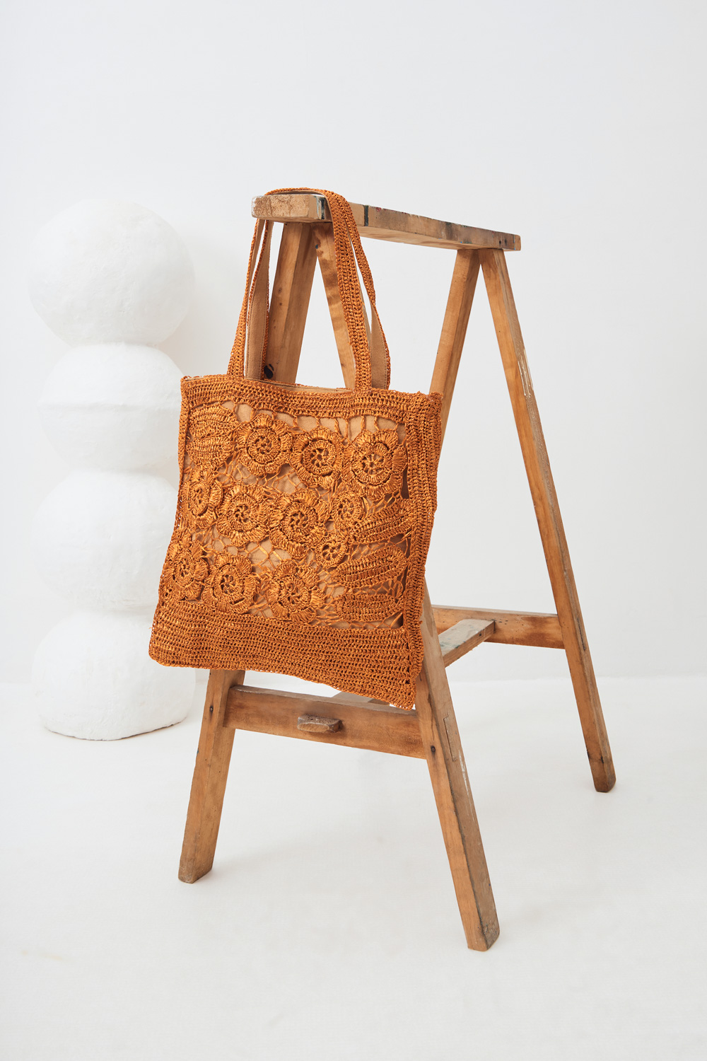 Cabas raphia Holy - Orange - Antik Batik (photo) Cabas raphia Holy - Orange - Antik Batik (photo)
