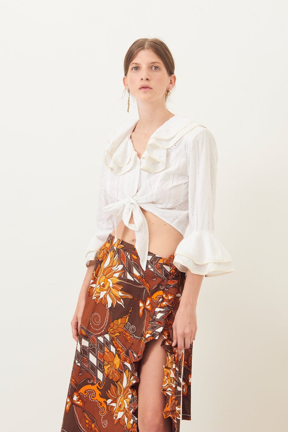 Crop top dentelle Ally - Blanc - Antik Batik (photo) Crop top dentelle Ally - Blanc - Antik Batik (photo)