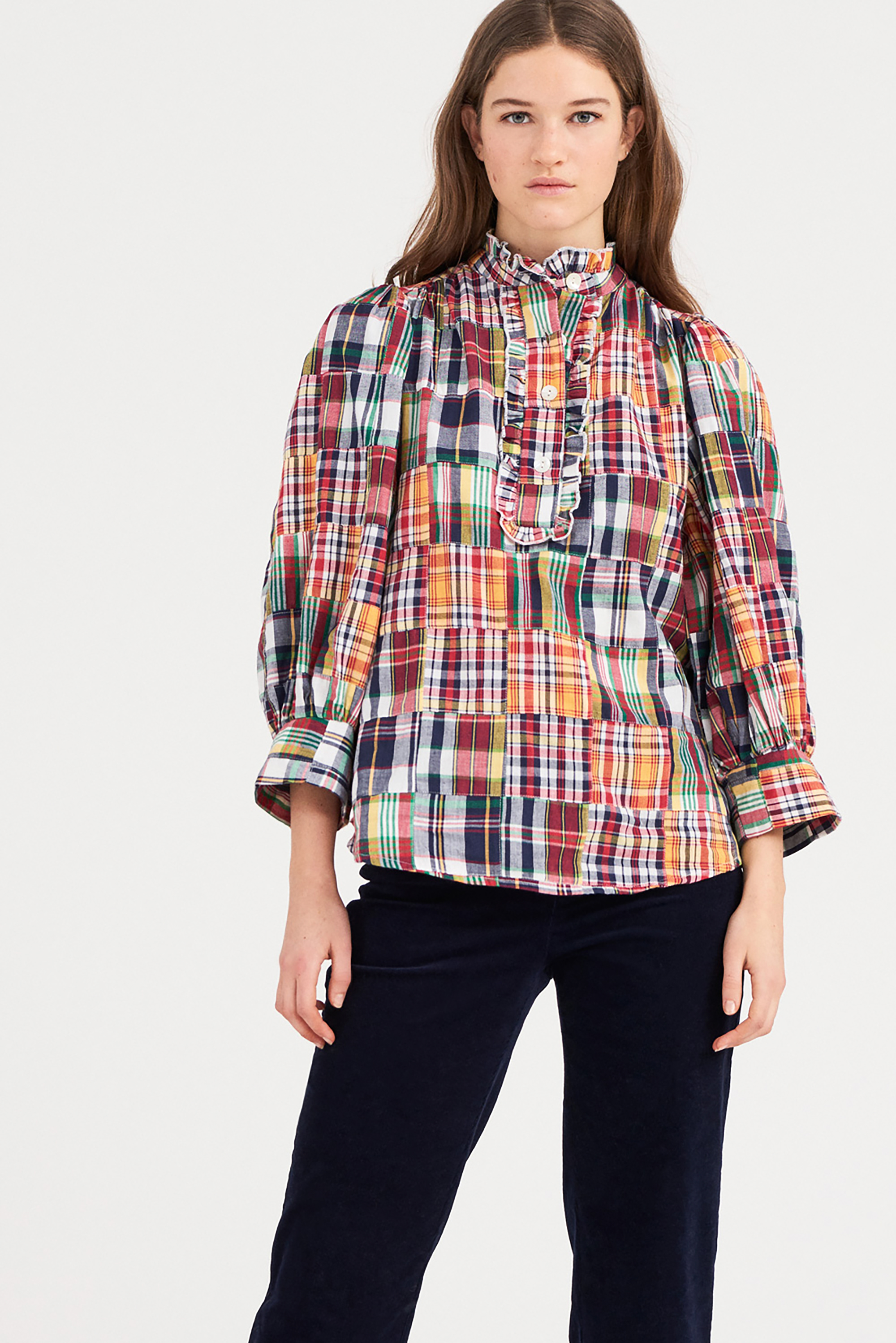Blouse patchwork Jerry - Antik Batik (photo) Blouse patchwork Jerry - Antik Batik (photo)