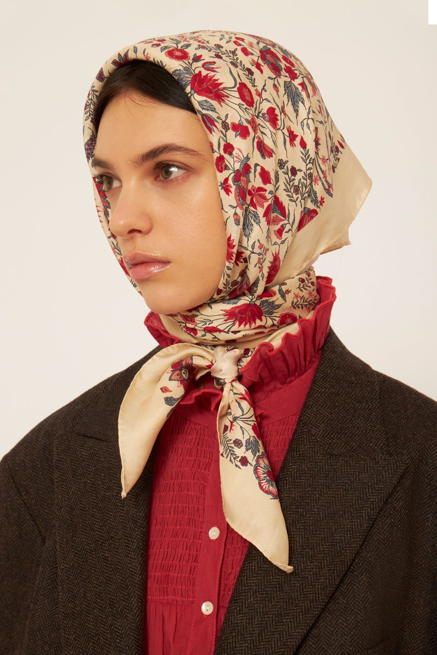 Antikbatik Annie silk scarf  