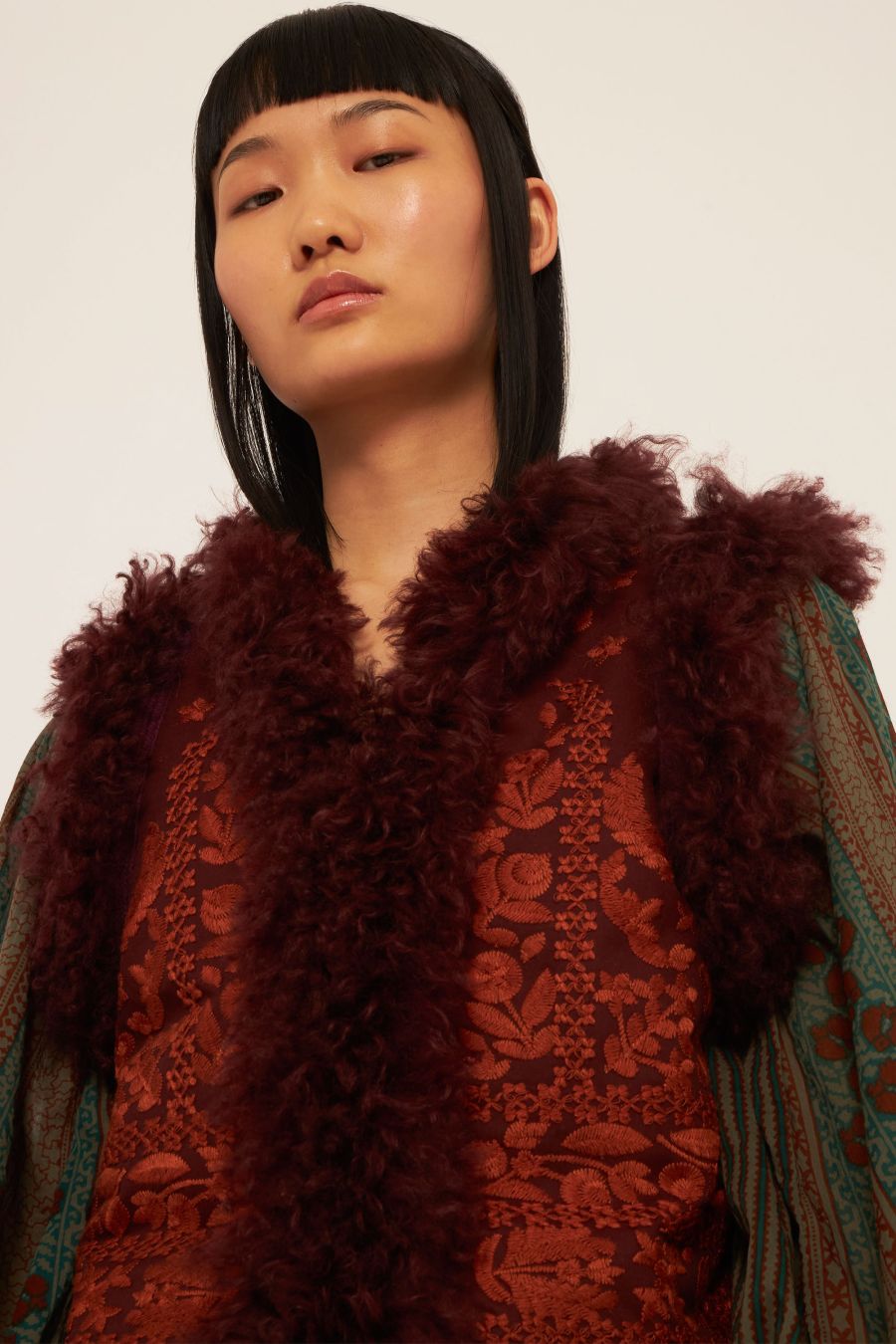Antikbatik Clark embroidered gilet 