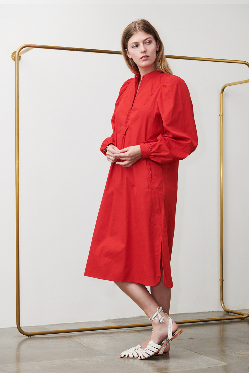 Robe Laka rouge - Antik Batik (photo) Robe Laka rouge - Antik Batik (photo)