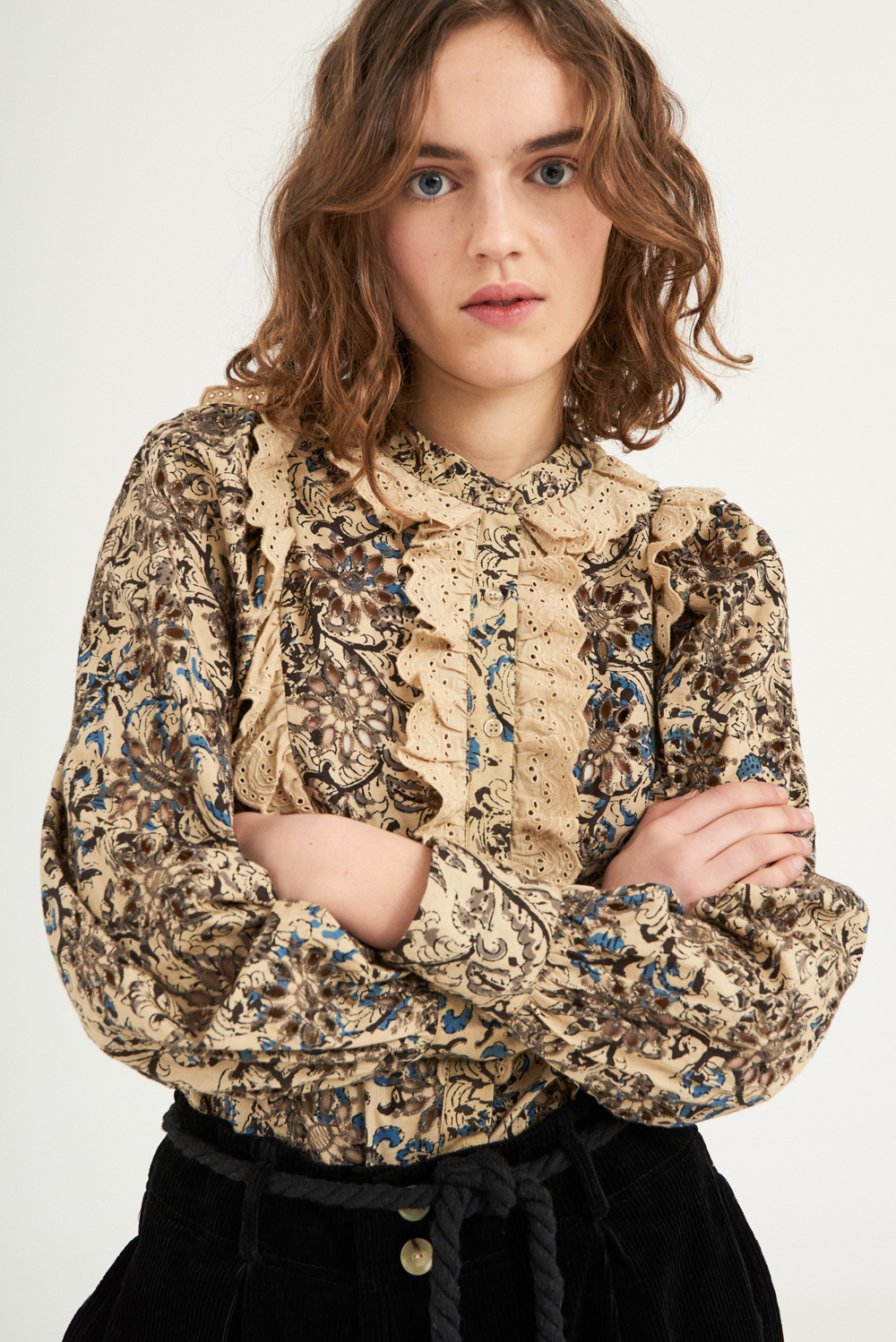 Blouse ajourée Mary - Antik Batik (photo) Blouse ajourée Mary - Antik Batik (photo)