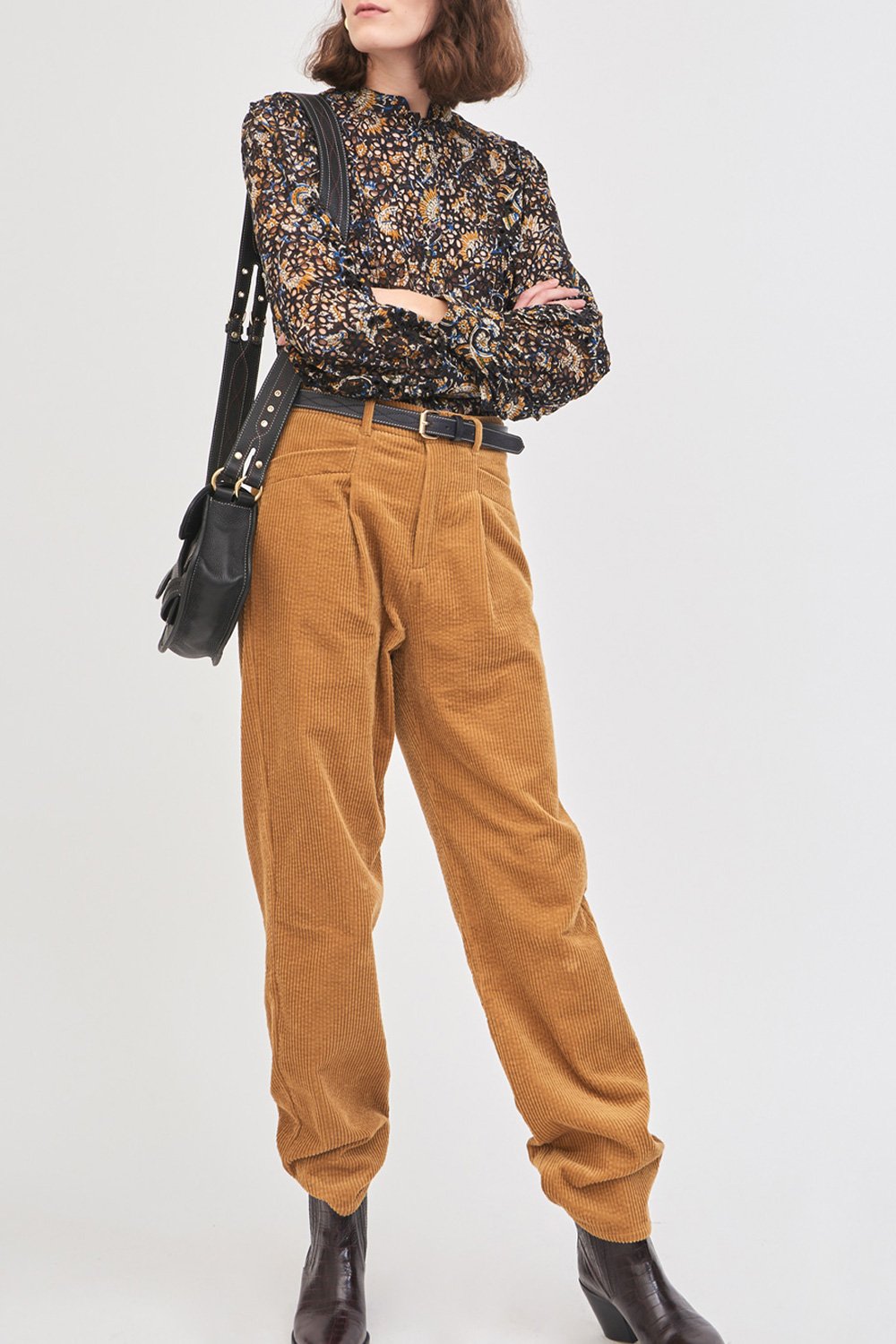 Pantalon en velours côtelé Pipa - Ocre - Antik Batik (photo) Pantalon en velours côtelé Pipa - Ocre - Antik Batik (photo)