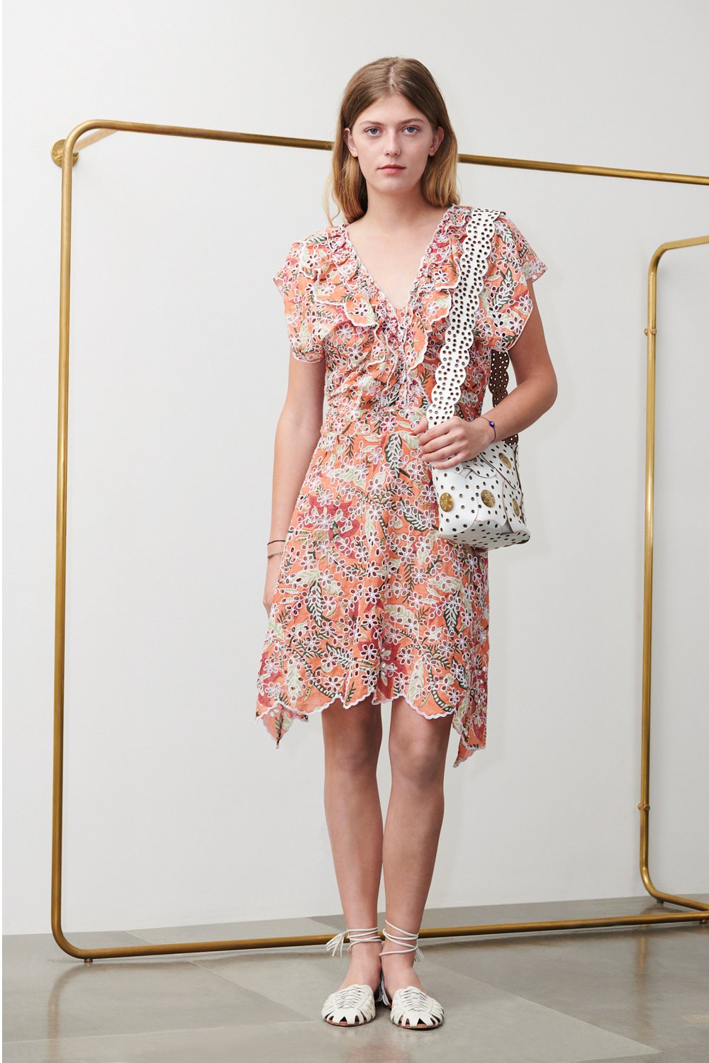 Robe imprimée Shiffly orange - Antik Batik (photo) Robe imprimée Shiffly orange - Antik Batik (photo)