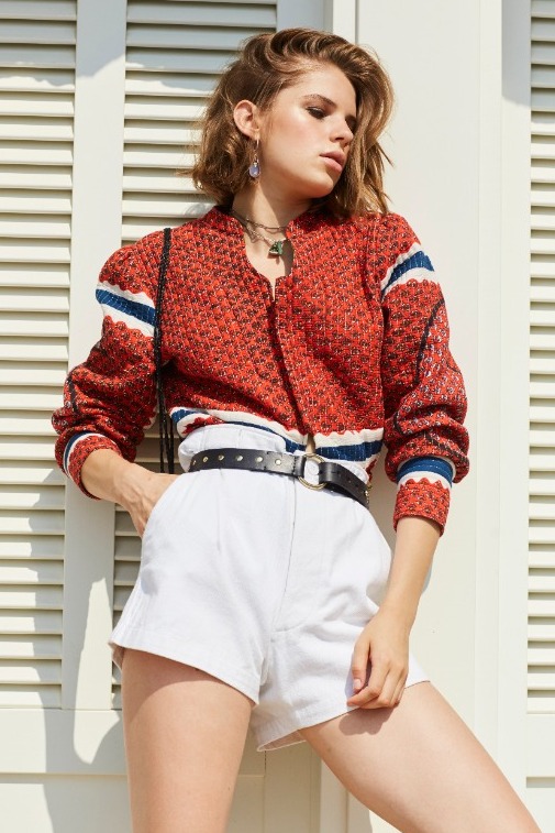 GISELE JACKET RED